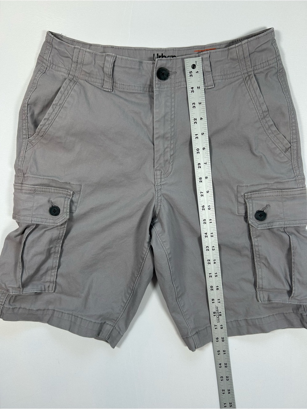 Urban Pipeline Super Flex Cargo Men’s Shorts Gray Size 32 - Picture 4 of 8